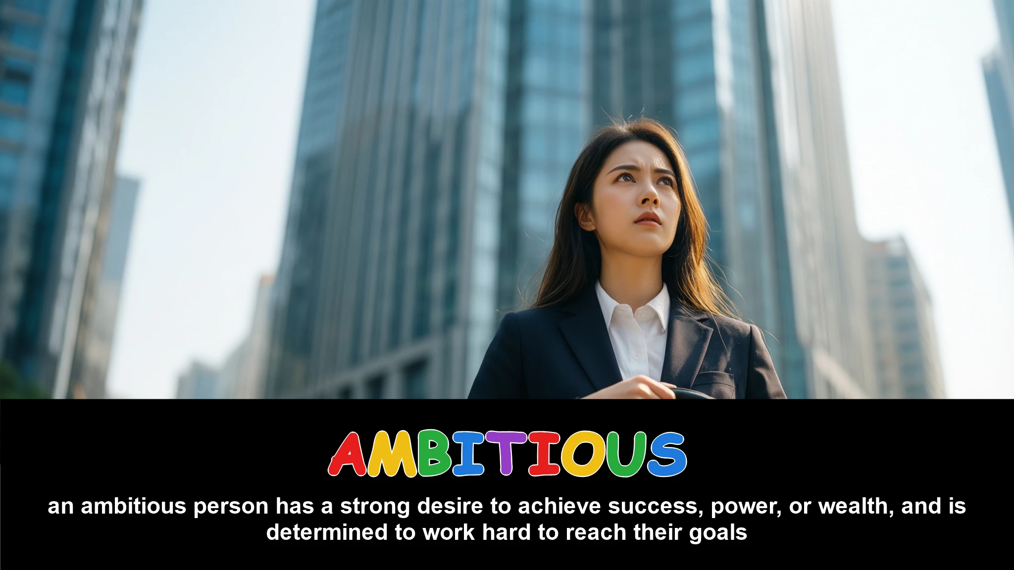 English Illustration for ambitious